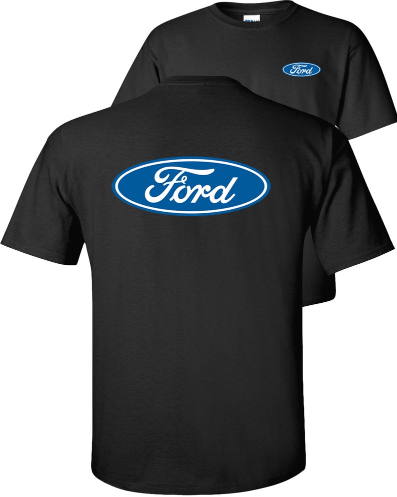 Ford Blue Oval Logo T-Shirt Classic Motor Company Emblem Short | Etsy