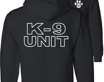 k9 handler hoodie