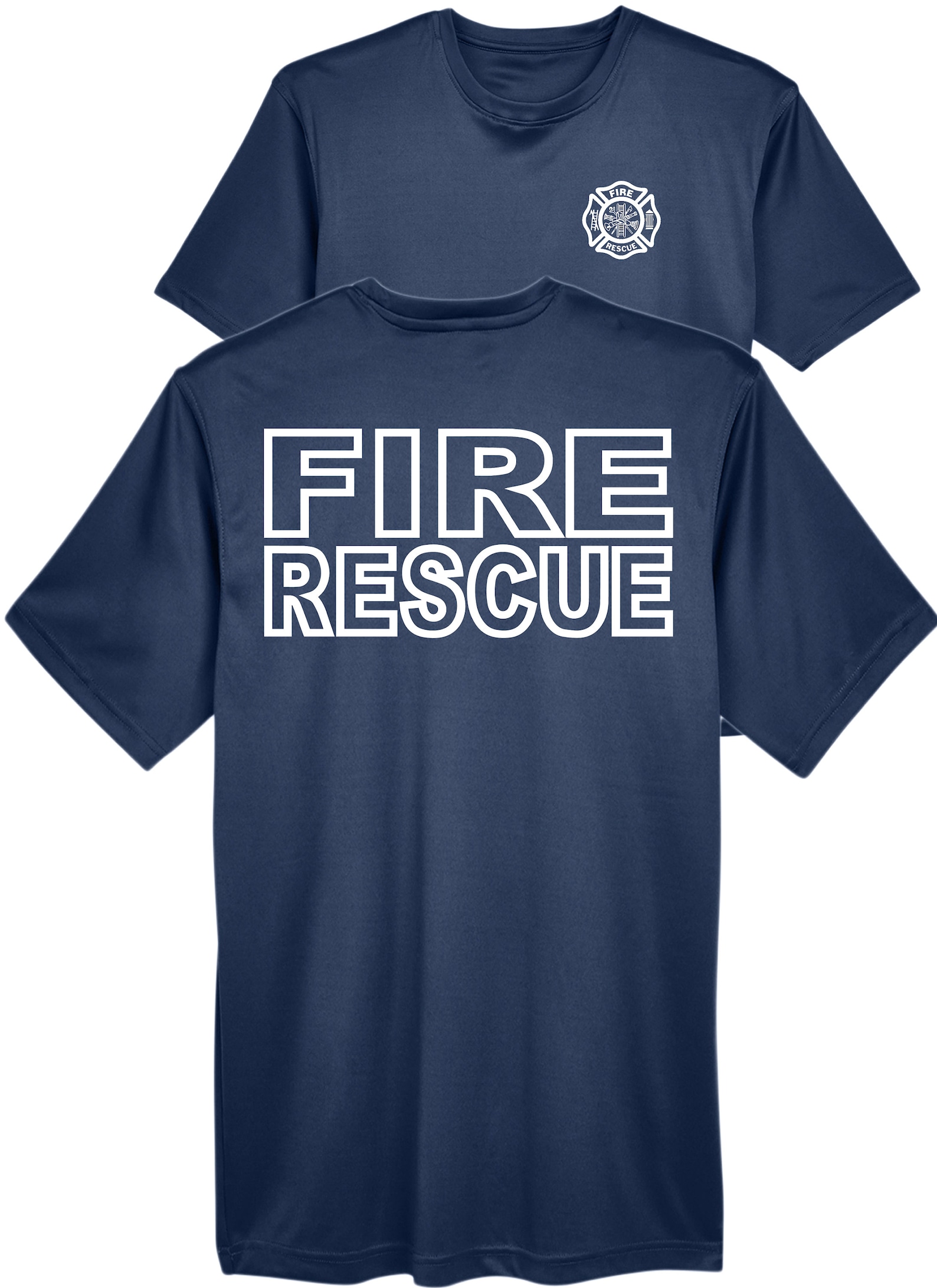 Fire Rescue T-Shirt Fire Department Duty Firefighter Adult | Etsy