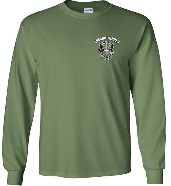 Army Special Forces Long Sleeve Shirt - Etsy