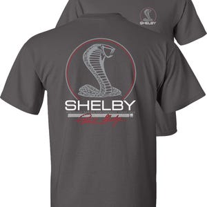 Shelby Legendary Racing T-Shirt Charcoal T-Shirt