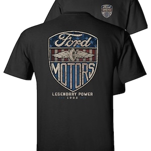 T-shirt vintage Ford Motors Puissance légendaire 1903