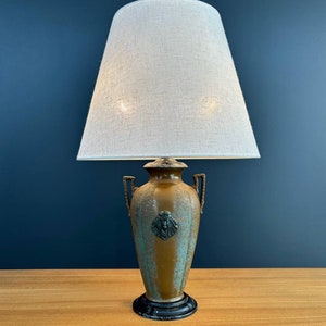 French Neoclassical Urn Shape Table Lamp, c.1940s image 1
