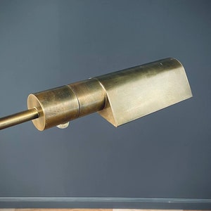 Mid-Century Modern Articulating Brass Floor Lamp by Casella, c.1970s image 4