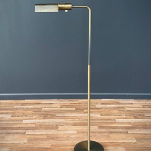 Mid-Century Modern Articulating Brass Floor Lamp by Casella, c.1970s image 3