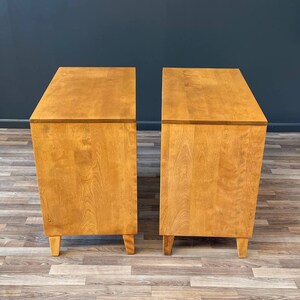 Pair of Mid-Century Modern Dressers by Russel Wright for Conant Ball, c.1950s image 7
