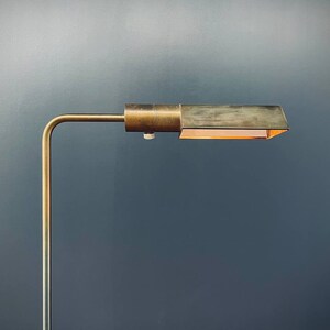 Mid-Century Modern Articulating Brass Floor Lamp by Casella, c.1970s image 6