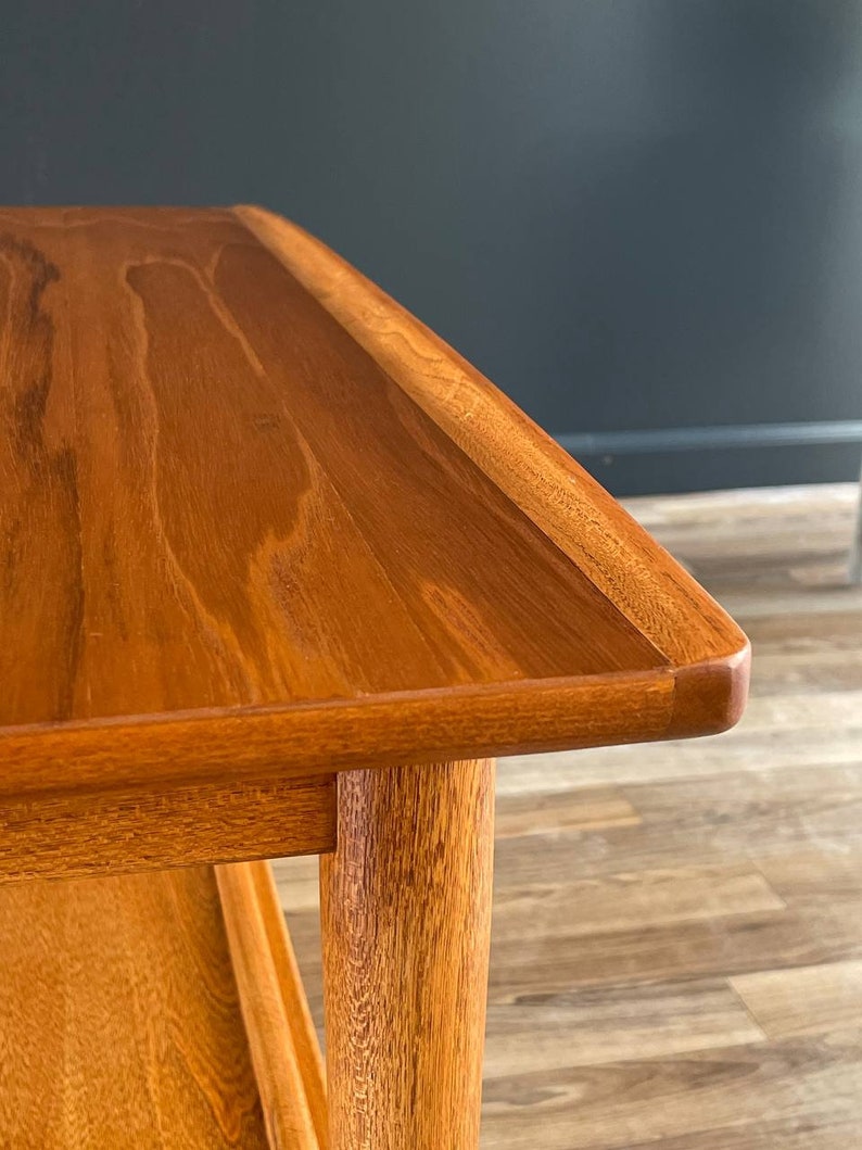 Mid-Century Modern Teak Two-Tier Side Table by Lane, c.1960s image 6