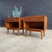 pdevereux reviewed Pair of Mid-Century Modern Walnut Night Stands by Basic-Witz, c.1960’s