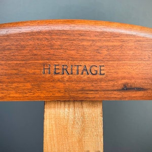 Mid-Century Modern Travertine & Walnut Coffee Table by Henredon Heritage, c.1960s image 9