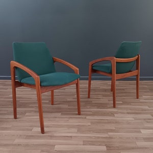 Set of 4 Mid-Century Danish Modern Dining Chairs by Kai Kristiansen image 5