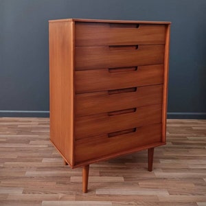 Mid-Century Modern Todays Living Highboy Dresser by Milo Baughman for Drexel, c.1960s image 1