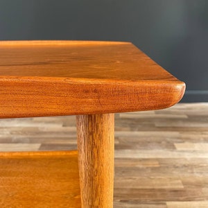 Mid-Century Modern Teak Two-Tier Side Table by Lane, c.1960s image 7