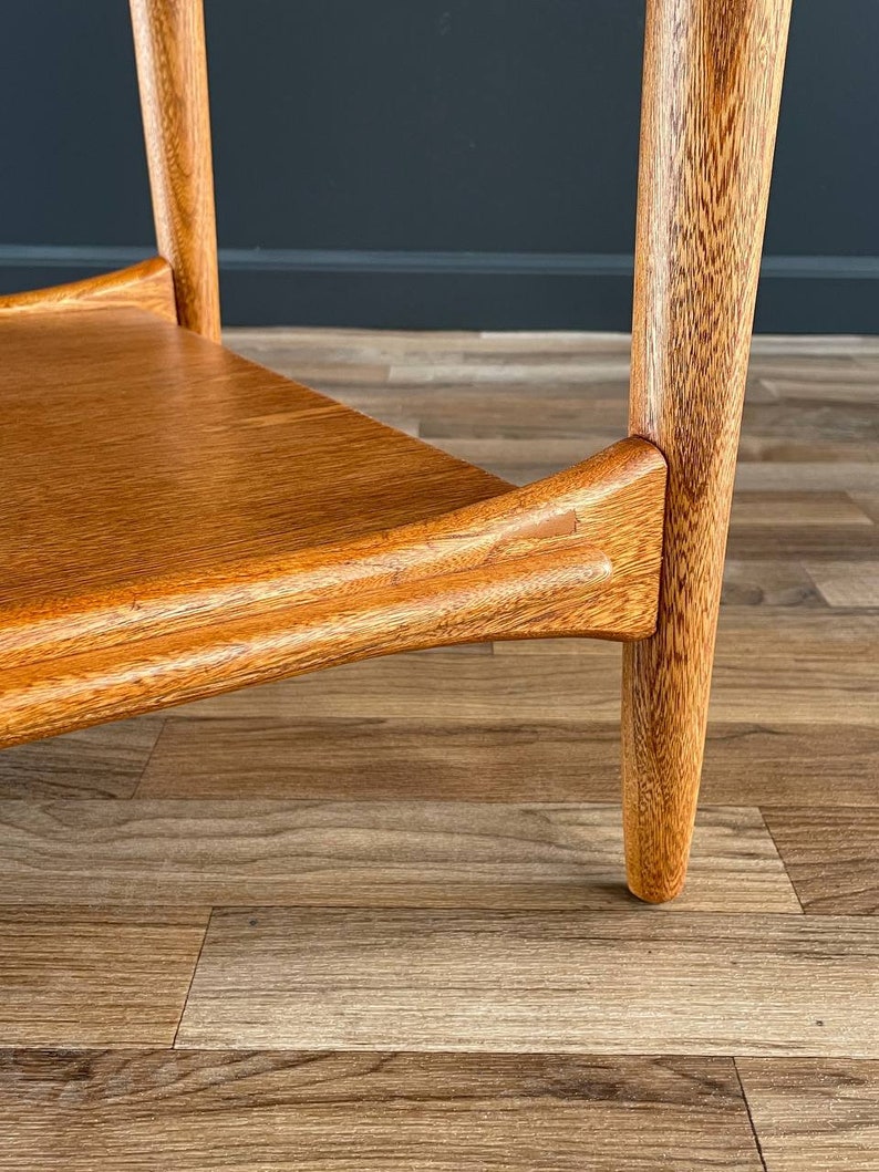 Mid-Century Modern Teak Two-Tier Side Table by Lane, c.1960s image 8