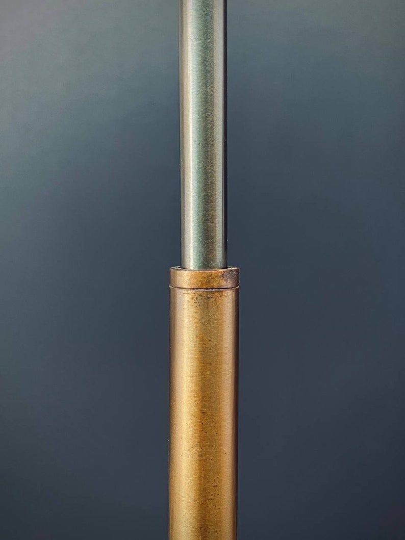 Mid-Century Modern Articulating Brass Floor Lamp by Casella, c.1970s image 7