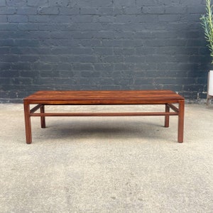 Mid-Century Danish Modern Rosewood Coffee Table by Illums Bolighus, c.1950s image 4