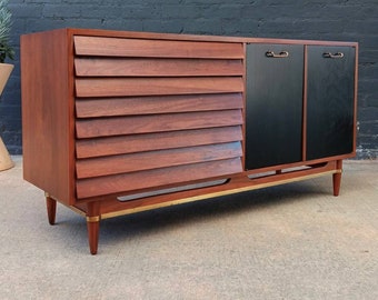 Mid-Century Modern Credenza by Merton Gershun for American of Martinsville, c.1960’s