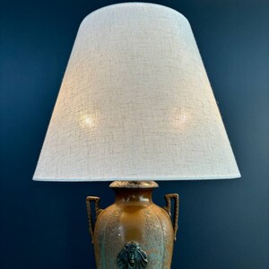 French Neoclassical Urn Shape Table Lamp, c.1940s image 3