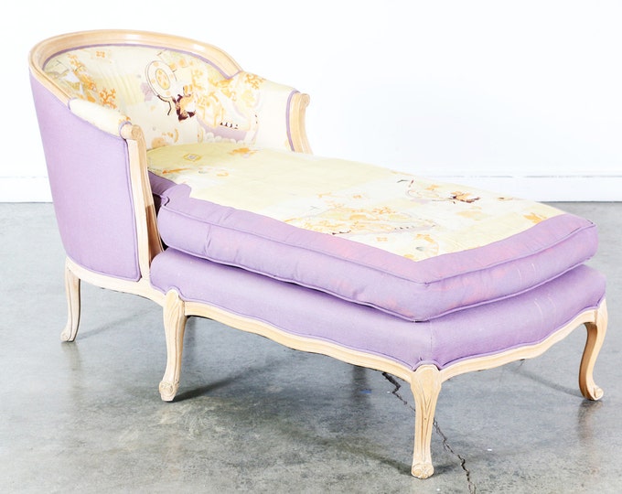 Antique French Chaise Lounge Etsy