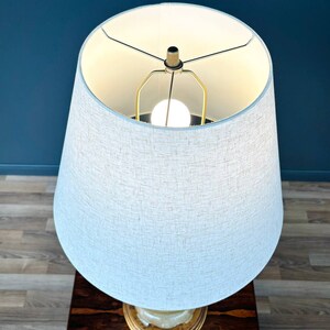 Vintage Hollywood Regency Alabaster Table Lamp, c.1960s image 2