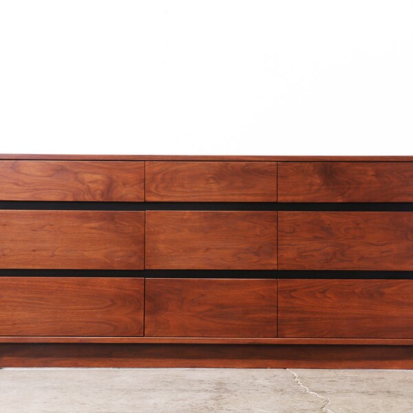 Mid Century Walnut Dresser by Dillingham