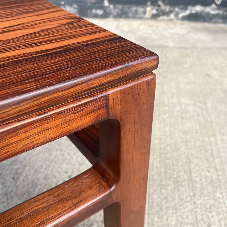 Mid-Century Danish Modern Rosewood Coffee Table by Illums Bolighus, c.1950s image 7