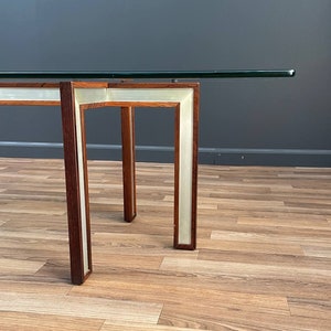 Danish Modern Rosewood & Steel Coffee Table by Henning Koch, c.1960s image 8