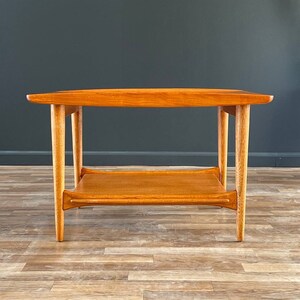 Mid-Century Modern Teak Two-Tier Side Table by Lane, c.1960s image 4
