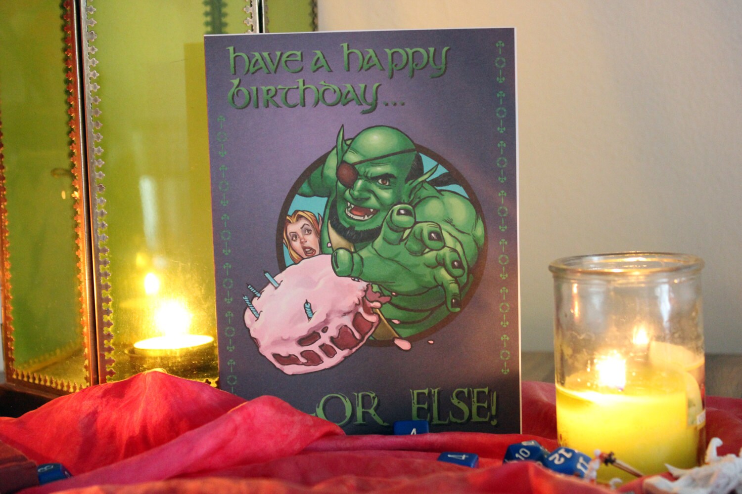 Dungeons and Dragons Birthday Card - Etsy UK