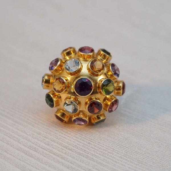 H. Stern Sputnik Cocktail Dome Ring