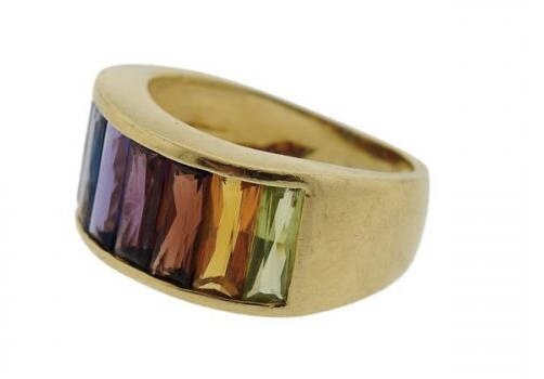 H stern rainbow best sale ring