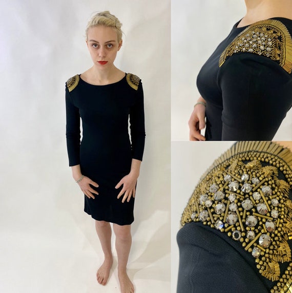 best black bridesmaid dresses Marmo-Embellished Dress  PUCCI Online Store