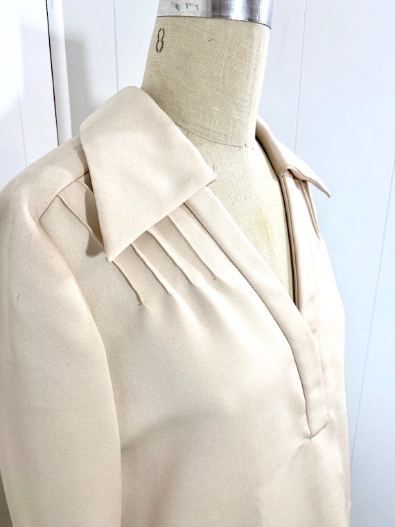 Vintage 1960s/70s, Ivory  Geoffrey Beene Boutique 