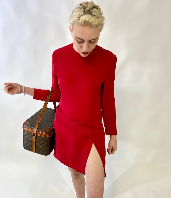 80's style mini dress 80s Denim Mini Dress Seventh Row