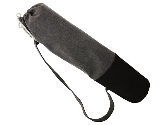 black yoga mat bag