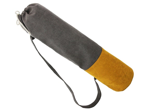 Yoga Mat Bag Graphite, Yoga Bag, Yoga Mat Carrier, Yoga Mat Holder