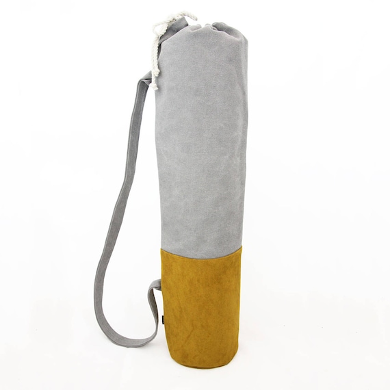 Yoga Mat Bag, Yoga Bag, Yoga Mat Carrier: Gray Honey, Yoga