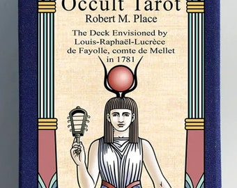 The First Occult Tarot Book and Deck Set by Robert M. Place As Envisioned by Louis-Raphaël-Lucrèce de Fayolle, comte de Mellet in 1781