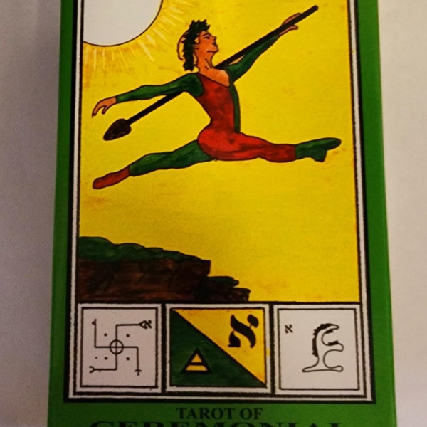 Tarot of Ceremonial Magick Deck by Lon Milo DuQuette, small press third edition