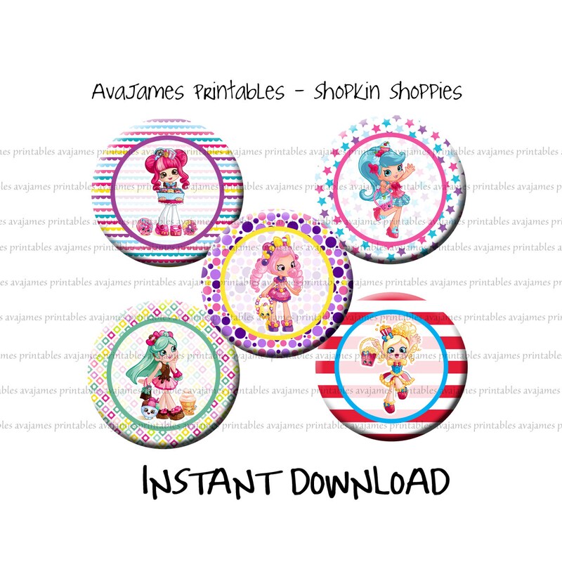 Shopkins Shoppies - Etsy