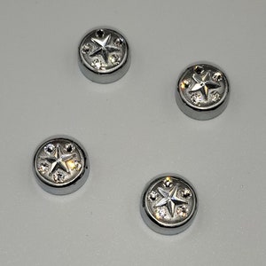 Buy (8) Chrome License Plate Frame Screw Bolt Caps Covers Car Truck Bike Motorcycle In York - Foto 10