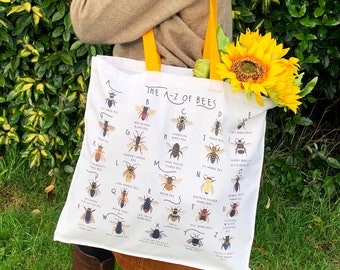 bags with bees on them