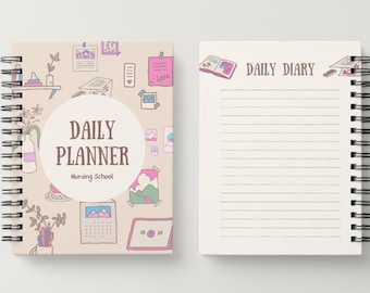 Nursing School Planner | Digital & Printable Life Planner (Undated)