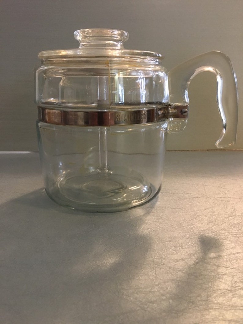 Pyrex 6 cup coffee percolator