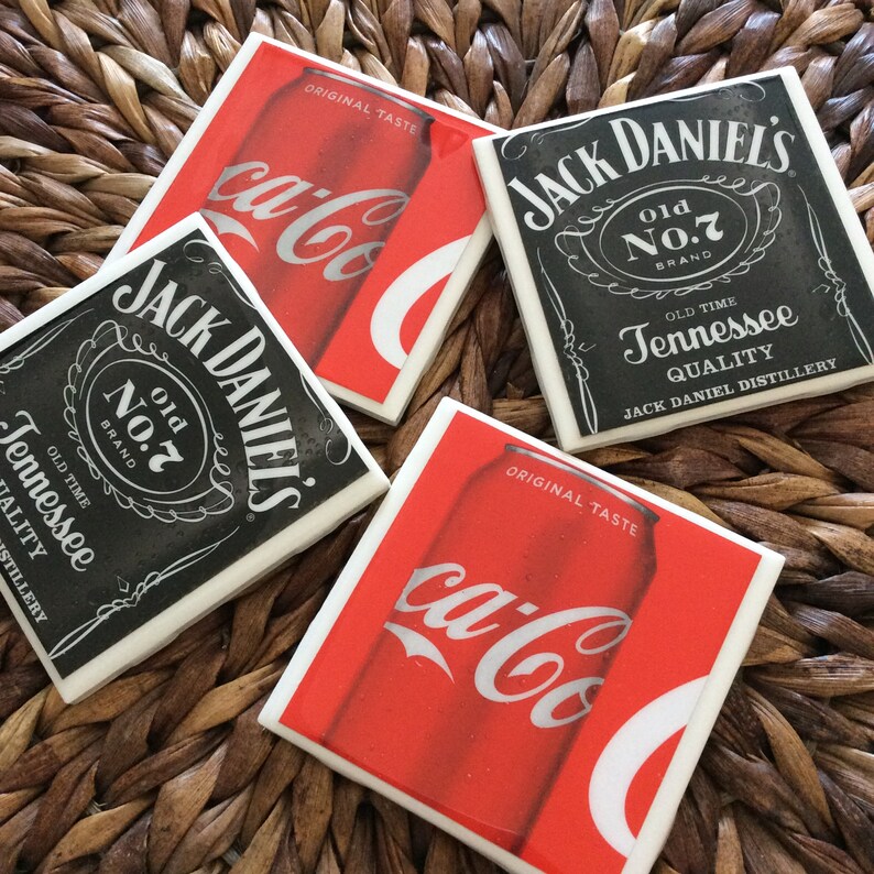 Jack Daniel S And Coca Cola Coasters Image 0