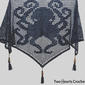 Crochet Kraken Shawl - PATTERN ONLY