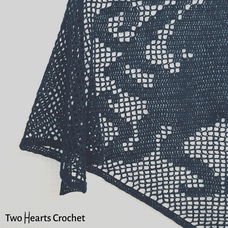 Crochet Kraken Shawl PATTERN ONLY image 3