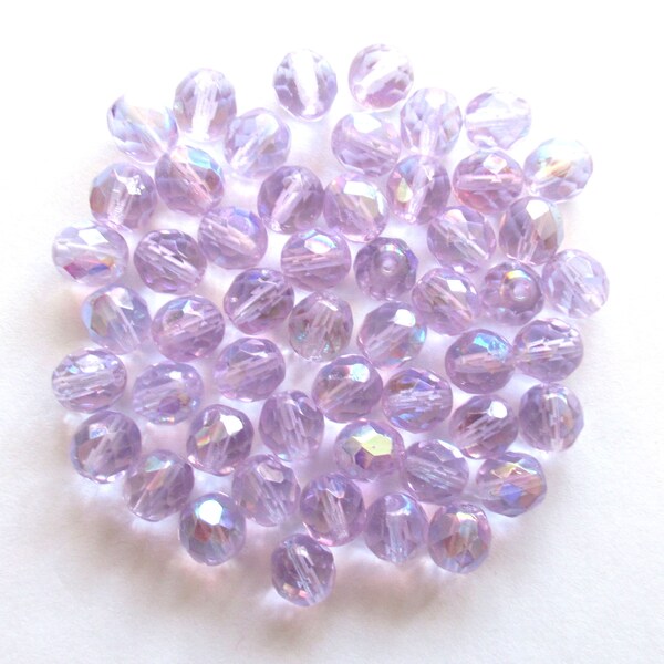 Alexandrite Vintage Square 8mm Glass Connectors Two Loops 4 Alexandrite Vintage Square 8mm Glass Connectors Two Loops 4