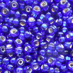 6-151S, Miyuki 20g Silver Lined Cobalt 6-151S, Miyuki 20g Silver Lined Cobalt