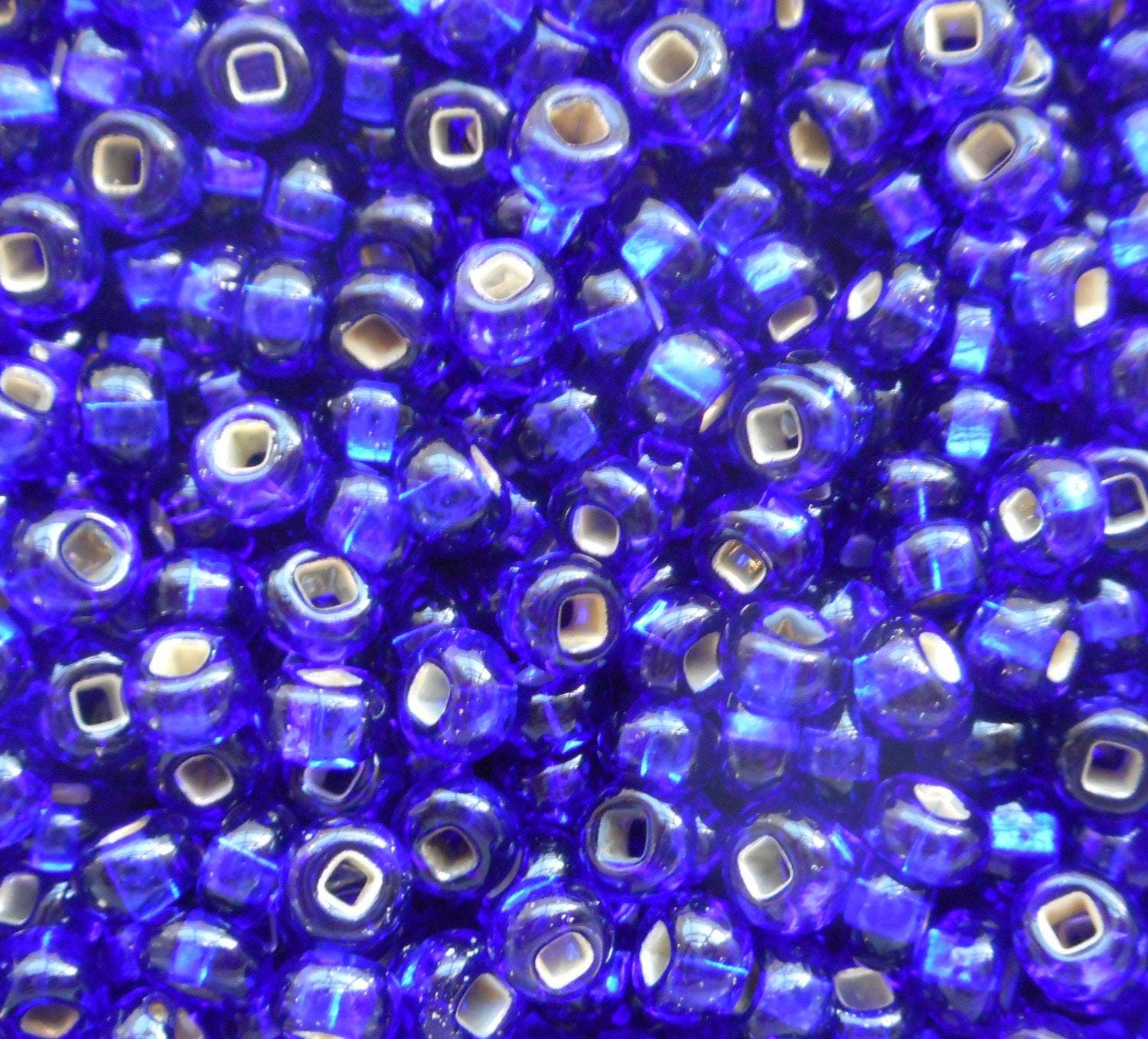 6-151S, Miyuki 20g Silver Lined Cobalt 6-151S, Miyuki 20g Silver Lined Cobalt